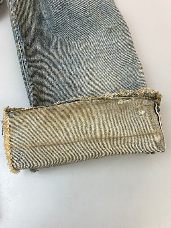【ジャンク品】【メンズ】 LEVI'S リーバイス 501 DENIM PANTS 70'S 66後期 501 デニム パンツ 70年代 ヴィンテージ メンズ ボトムス ジーンズ ジーパン 157-261007-em-29-min カラー：インディゴ 万代Net店