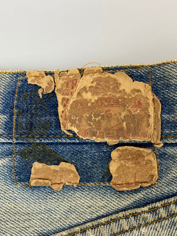 【ジャンク品】【メンズ】 LEVI'S リーバイス 501 DENIM PANTS 70'S 66後期 501 デニム パンツ 70年代 ヴィンテージ メンズ ボトムス ジーンズ ジーパン 157-261007-em-29-min カラー：インディゴ 万代Net店
