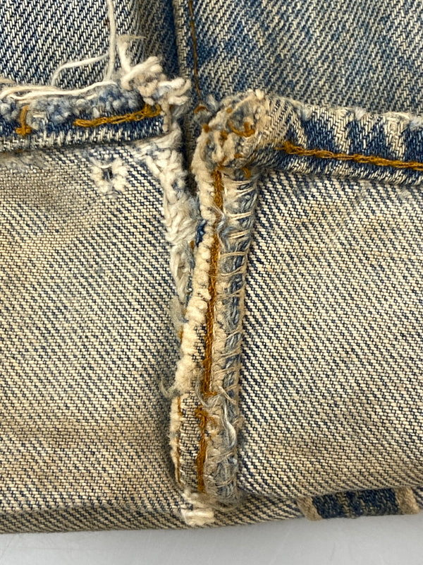 【ジャンク品】【メンズ】 LEVI'S リーバイス 501 DENIM PANTS 70'S 66後期 501 デニム パンツ 70年代 ヴィンテージ メンズ ボトムス ジーンズ ジーパン 157-261007-em-29-min カラー：インディゴ 万代Net店