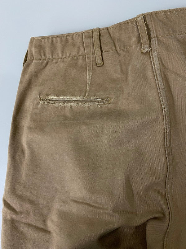 【現状渡し品】【メンズ】 BUZZ RICKSON'S バズリクソンズ ARMY CHINO PANTS アーミー チノ パンツ メンズ ボトムス ミリタリーパンツ 156-261002-em-42-min サイズ：31×34 カラー：ベージュ 万代Net店