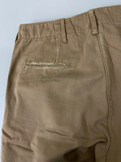 【現状渡し品】【メンズ】 BUZZ RICKSON'S バズリクソンズ ARMY CHINO PANTS アーミー チノ パンツ メンズ ボトムス ミリタリーパンツ 156-261002-em-42-min サイズ：31×34 カラー：ベージュ 万代Net店