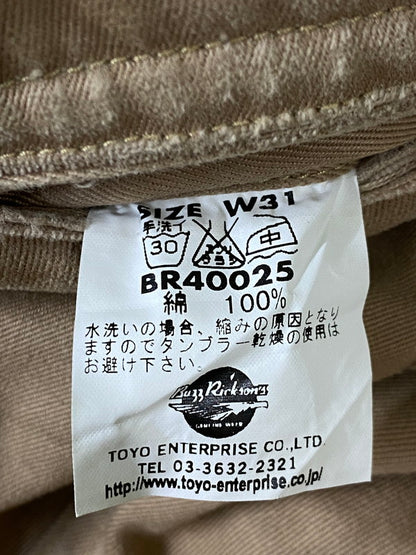【現状渡し品】【メンズ】 BUZZ RICKSON'S バズリクソンズ ARMY CHINO PANTS アーミー チノ パンツ メンズ ボトムス ミリタリーパンツ 156-261002-em-42-min サイズ：31×34 カラー：ベージュ 万代Net店