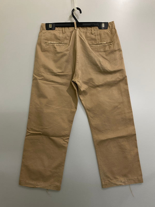 【現状渡し品】【メンズ】 BUZZ RICKSON'S バズリクソンズ ARMY CHINO PANTS アーミー チノ パンツ メンズ ボトムス ミリタリーパンツ 156-261002-em-42-min サイズ：31×34 カラー：ベージュ 万代Net店
