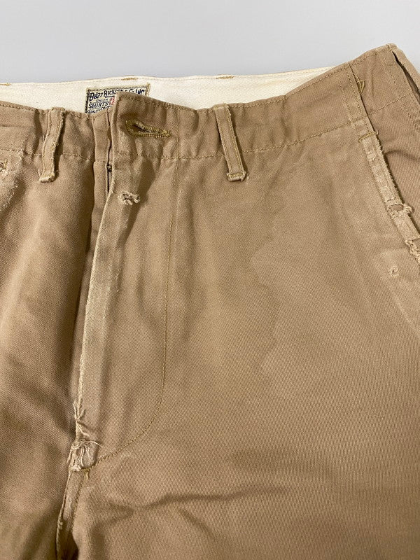【現状渡し品】【メンズ】 BUZZ RICKSON'S バズリクソンズ ARMY CHINO PANTS アーミー チノ パンツ メンズ ボトムス ミリタリーパンツ 156-261002-em-42-min サイズ：31×34 カラー：ベージュ 万代Net店
