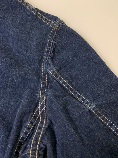 【中古品】【メンズ】 HEAD LIGHT ヘッドライト DENIM COVERALL HD11565 デニムカバーオール メンズ アウター アメリカ製 デニムジャケット 145-261002-em-50-min カラー：インディゴ 万代Net店