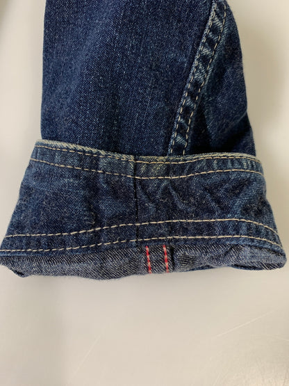【中古品】【メンズ】 HEAD LIGHT ヘッドライト DENIM COVERALL HD11565 デニムカバーオール メンズ アウター アメリカ製 デニムジャケット 145-261002-em-50-min カラー：インディゴ 万代Net店
