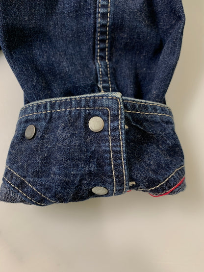 【中古品】【メンズ】 HEAD LIGHT ヘッドライト DENIM COVERALL HD11565 デニムカバーオール メンズ アウター アメリカ製 デニムジャケット 145-261002-em-50-min カラー：インディゴ 万代Net店