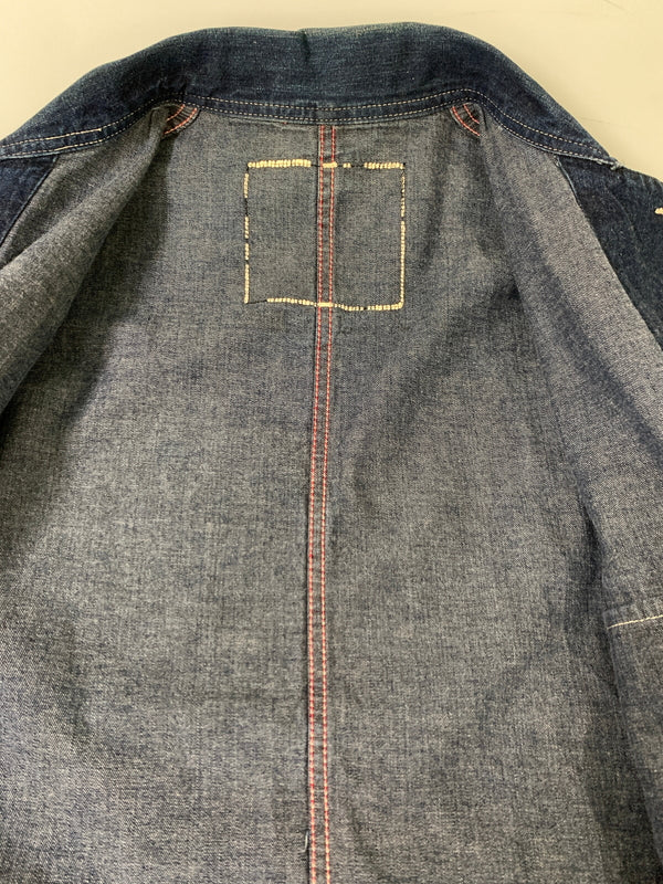 【中古品】【メンズ】 HEAD LIGHT ヘッドライト DENIM COVERALL HD11565 デニムカバーオール メンズ アウター アメリカ製 デニムジャケット 145-261002-em-50-min カラー：インディゴ 万代Net店