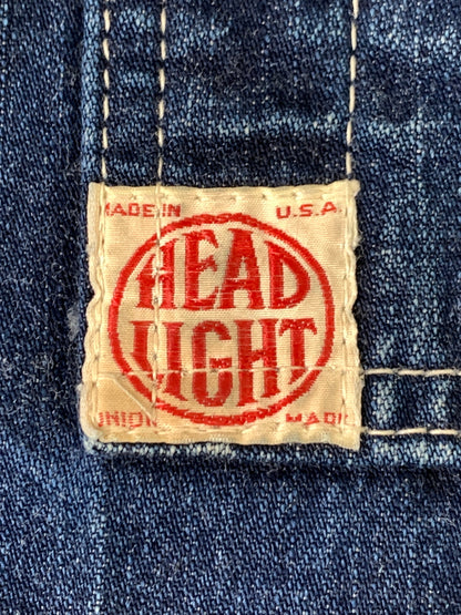 【中古品】【メンズ】 HEAD LIGHT ヘッドライト DENIM COVERALL HD11565 デニムカバーオール メンズ アウター アメリカ製 デニムジャケット 145-261002-em-50-min カラー：インディゴ 万代Net店