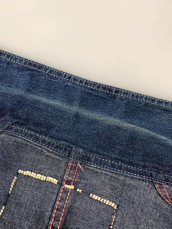 【中古品】【メンズ】 HEAD LIGHT ヘッドライト DENIM COVERALL HD11565 デニムカバーオール メンズ アウター アメリカ製 デニムジャケット 145-261002-em-50-min カラー：インディゴ 万代Net店