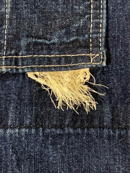 【中古品】【メンズ】 HEAD LIGHT ヘッドライト DENIM COVERALL HD11565 デニムカバーオール メンズ アウター アメリカ製 デニムジャケット 145-261002-em-50-min カラー：インディゴ 万代Net店