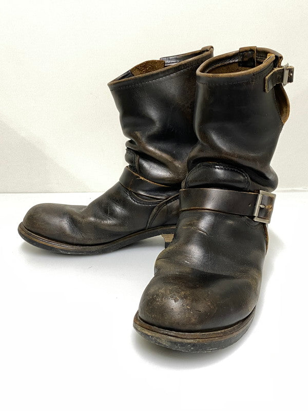 【現状渡し品】【メンズ】 RED WING レッドウィング PT91 ENGINEER BOOT "茶芯" 2268 エンジニアブーツ 靴 シューズ ブーツ 164-261008-KS-05-min カラー：ブラウン系 万代Net店