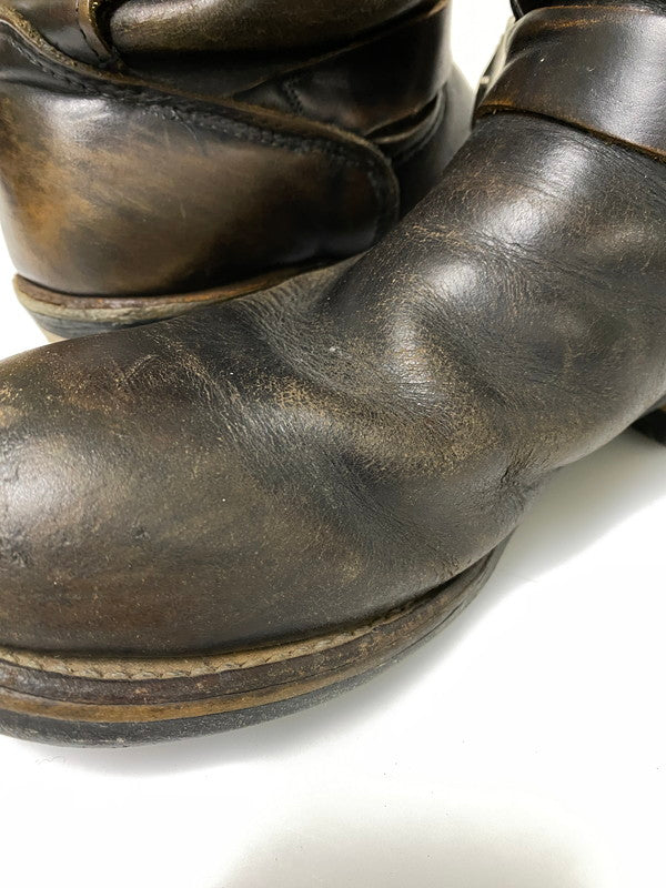 【現状渡し品】【メンズ】 RED WING レッドウィング PT91 ENGINEER BOOT "茶芯" 2268 エンジニアブーツ 靴 シューズ ブーツ 164-261008-KS-05-min カラー：ブラウン系 万代Net店