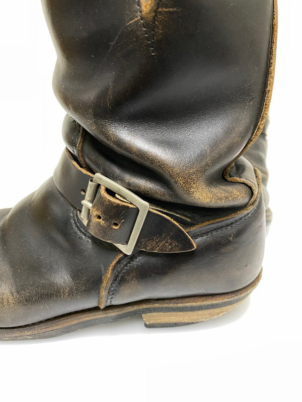 【現状渡し品】【メンズ】 RED WING レッドウィング PT91 ENGINEER BOOT "茶芯" 2268 エンジニアブーツ 靴 シューズ ブーツ 164-261008-KS-05-min カラー：ブラウン系 万代Net店