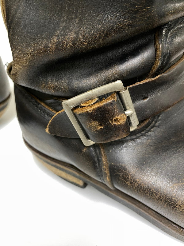 【現状渡し品】【メンズ】 RED WING レッドウィング PT91 ENGINEER BOOT "茶芯" 2268 エンジニアブーツ 靴 シューズ ブーツ 164-261008-KS-05-min カラー：ブラウン系 万代Net店