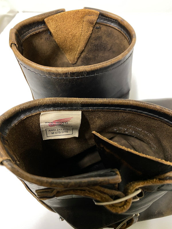 【現状渡し品】【メンズ】 RED WING レッドウィング PT91 ENGINEER BOOT "茶芯" 2268 エンジニアブーツ 靴 シューズ ブーツ 164-261008-KS-05-min カラー：ブラウン系 万代Net店