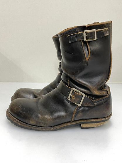 【現状渡し品】【メンズ】 RED WING レッドウィング PT91 ENGINEER BOOT "茶芯" 2268 エンジニアブーツ 靴 シューズ ブーツ 164-261008-KS-05-min カラー：ブラウン系 万代Net店
