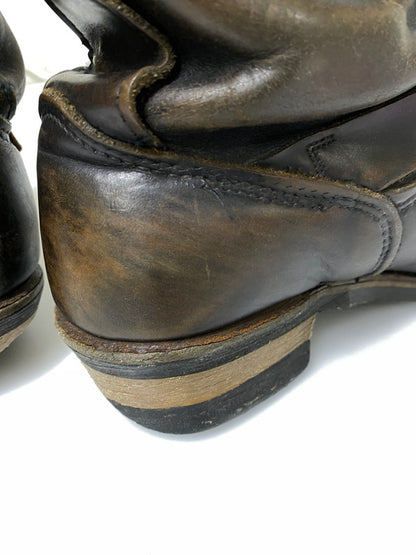 【現状渡し品】【メンズ】 RED WING レッドウィング PT91 ENGINEER BOOT "茶芯" 2268 エンジニアブーツ 靴 シューズ ブーツ 164-261008-KS-05-min カラー：ブラウン系 万代Net店