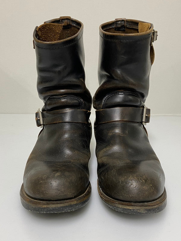 【現状渡し品】【メンズ】 RED WING レッドウィング PT91 ENGINEER BOOT "茶芯" 2268 エンジニアブーツ 靴 シューズ ブーツ 164-261008-KS-05-min カラー：ブラウン系 万代Net店