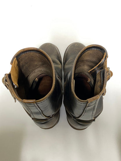 【現状渡し品】【メンズ】 RED WING レッドウィング PT91 ENGINEER BOOT "茶芯" 2268 エンジニアブーツ 靴 シューズ ブーツ 164-261008-KS-05-min カラー：ブラウン系 万代Net店