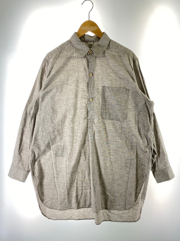 【中古品】【メンズ】 45R 908 GRANDPA PULLOVER SHIRT 80330221 グランパ プルオーバーシャツ メンズ 長袖シャツ 140-261005-em-01-min カラー：ライトブラウン 万代Net店