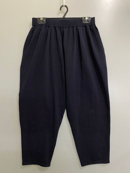 【中古品】【メンズ】 IS-NESS イズネス COTTON POLYESTER KNIT EASY PANTS 1006KNTT04 コットンポリエステル ニット イージーパンツ メンズボトムス 151-261002-em-40-min サイズ：M カラー：ネイビー 万代Net店