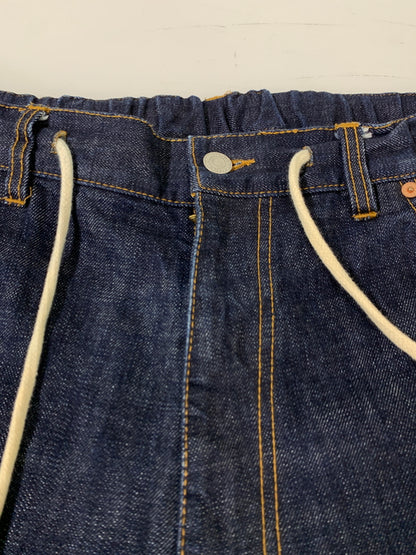 【中古品】【メンズ】 SAPEUR サプール DENIM EASY PANTS デニム イージー パンツ メンズ ボトムス トラックパンツ ジーンズ 153-261002-em-63-min サイズ：L カラー：インディゴ 万代Net店