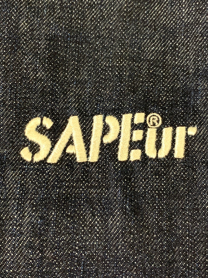 【中古品】【メンズ】 SAPEUR サプール DENIM EASY PANTS デニム イージー パンツ メンズ ボトムス トラックパンツ ジーンズ 153-261002-em-63-min サイズ：L カラー：インディゴ 万代Net店