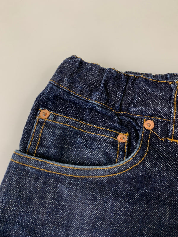 【中古品】【メンズ】 SAPEUR サプール DENIM EASY PANTS デニム イージー パンツ メンズ ボトムス トラックパンツ ジーンズ 153-261002-em-63-min サイズ：L カラー：インディゴ 万代Net店