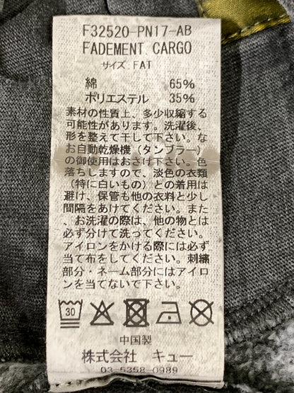 【中古品】【メンズ】 F.A.T. エフエイティー CARGO SWEAT PANTS F32520-PN17-AB カーゴ スウェットパンツ フェイドメント カーゴ メンズ ボトムス 153-261002-em-65-min サイズ：FAT カラー：グレー 万代Net店