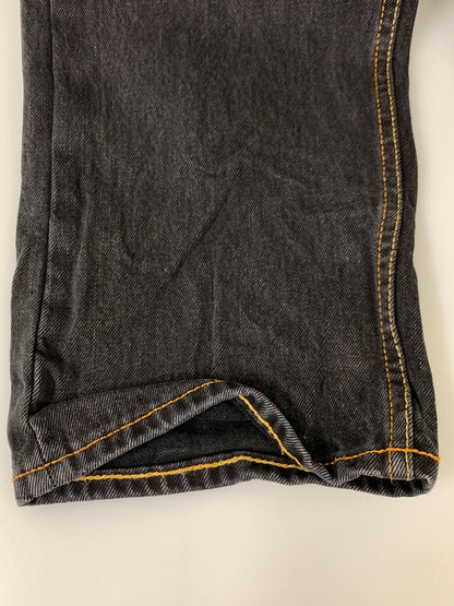 【中古品】【メンズ】 EVISU エヴィス ダイコックプリントバギージーンズ 175 80A メンズ ボトムス ジーパン デニムパンツ 156-261002-em-64-min サイズ：32×34 カラー：ブラックインディゴ 万代Net店
