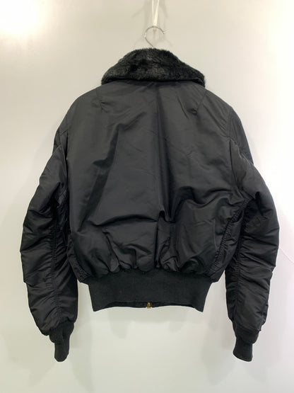【中古品】【メンズ】 ALPHA INDUSTRIES アルファ インダストリーズ FLIGHT JACKET フライト ジャケット 8310-483250-290 アウター ブルゾン 145-261006-hu-26-min サイズ：XS カラー：ブラック 万代Net店