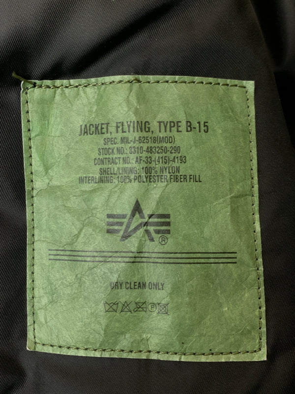 【中古品】【メンズ】 ALPHA INDUSTRIES アルファ インダストリーズ FLIGHT JACKET フライト ジャケット 8310-483250-290 アウター ブルゾン 145-261006-hu-26-min サイズ：XS カラー：ブラック 万代Net店