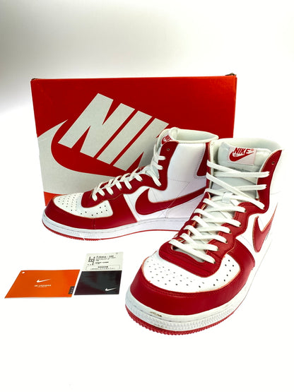 【中古品】【メンズ】 NIKE ナイキ TERMINATOR HIGH FJ4454-100 ターミネーター ハイ スニーカー 靴 160-261007-yn-03-min サイズ：30.0cm US12 カラー：WHITE/UNIVERSITY RED 万代Net店