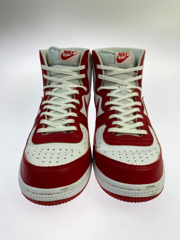 【中古品】【メンズ】 NIKE ナイキ TERMINATOR HIGH FJ4454-100 ターミネーター ハイ スニーカー 靴 160-261007-yn-03-min サイズ：30.0cm US12 カラー：WHITE/UNIVERSITY RED 万代Net店