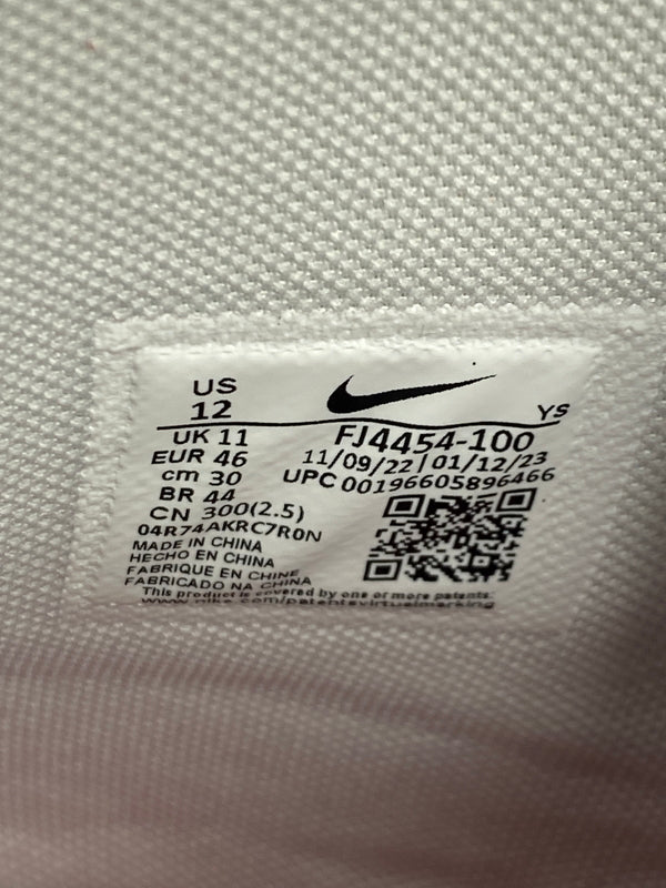 【中古品】【メンズ】 NIKE ナイキ TERMINATOR HIGH FJ4454-100 ターミネーター ハイ スニーカー 靴 160-261007-yn-03-min サイズ：30.0cm US12 カラー：WHITE/UNIVERSITY RED 万代Net店