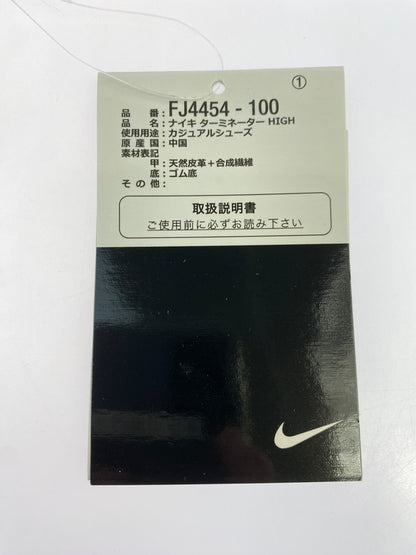【中古品】【メンズ】 NIKE ナイキ TERMINATOR HIGH FJ4454-100 ターミネーター ハイ スニーカー 靴 160-261007-yn-03-min サイズ：30.0cm US12 カラー：WHITE/UNIVERSITY RED 万代Net店