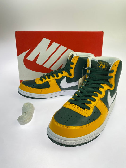【中古美品】【メンズ】 NIKE ナイキ TERMINATOR HIGH FN4442-300 ターミネーター ハイ スニーカー 靴 160-261007-yn-04-min サイズ：30.0cm US12 カラー：BLACK FOREST/WHITE-DEL SOL 万代Net店