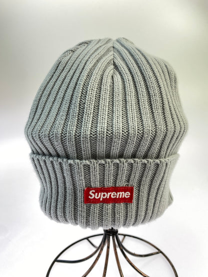 【中古品】【メンズ】 SUPREME シュプリーム OVERDYED BEANIE オーバーダイド ビーニー ニット帽 ニットキャップ 帽子 185-261011-hu-19-min サイズ：FREE カラー：グレー系 万代Net店