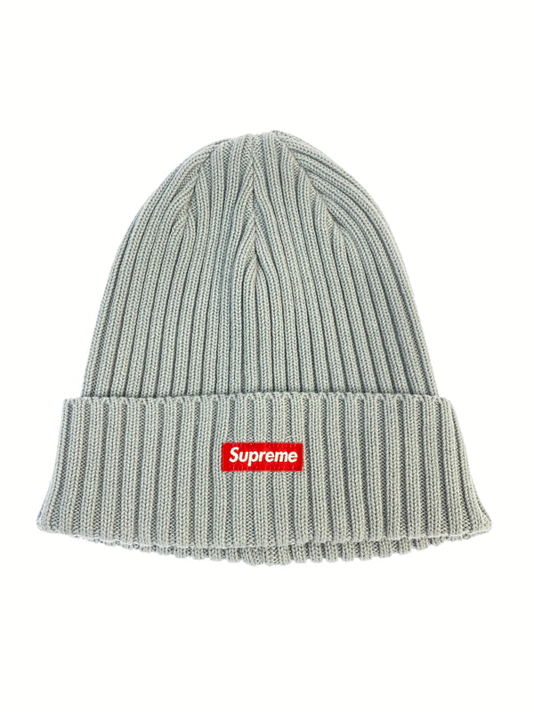 【中古品】【メンズ】 SUPREME シュプリーム OVERDYED BEANIE オーバーダイド ビーニー ニット帽 ニットキャップ 帽子 185-261011-hu-19-min サイズ：FREE カラー：グレー系 万代Net店
