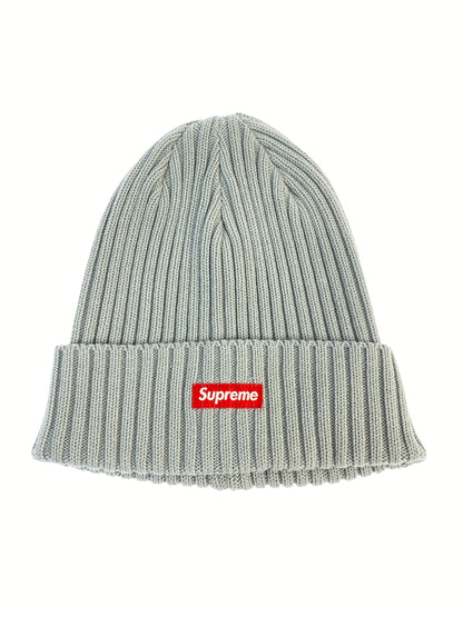 【中古品】【メンズ】 SUPREME シュプリーム OVERDYED BEANIE オーバーダイド ビーニー ニット帽 ニットキャップ 帽子 185-261011-hu-19-min サイズ：FREE カラー：グレー系 万代Net店