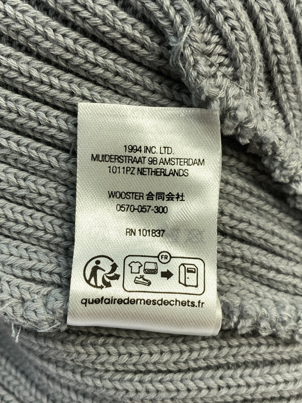 【中古品】【メンズ】 SUPREME シュプリーム OVERDYED BEANIE オーバーダイド ビーニー ニット帽 ニットキャップ 帽子 185-261011-hu-19-min サイズ：FREE カラー：グレー系 万代Net店