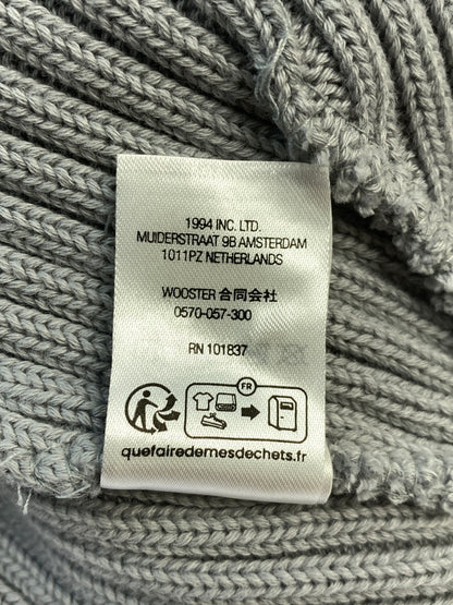【中古品】【メンズ】 SUPREME シュプリーム OVERDYED BEANIE オーバーダイド ビーニー ニット帽 ニットキャップ 帽子 185-261011-hu-19-min サイズ：FREE カラー：グレー系 万代Net店