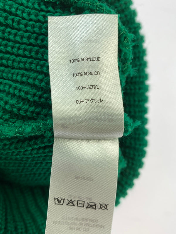 【中古品】【メンズ】 SUPREME シュプリーム LOOSE GAUGE BEANIE ルーズ ゲージ ビーニー ニット帽 ニットキャップ 帽子 185-261011-hu-20-min サイズ：FREE カラー：グリーン 万代Net店