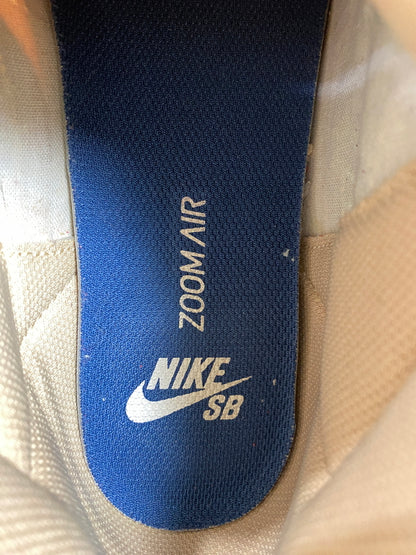 【中古品】【メンズ/レディース】 NIKE ナイキ SB ZOOM BLAZER MID PRM CT0715-200 ズーム ブレーザー ミッド プレミアム スニーカー 靴 160-261007-yn-01-min サイズ：24.5cm US6.5 カラー：SESAMI/MYSTIC NAVY-SAIL 万代Net店