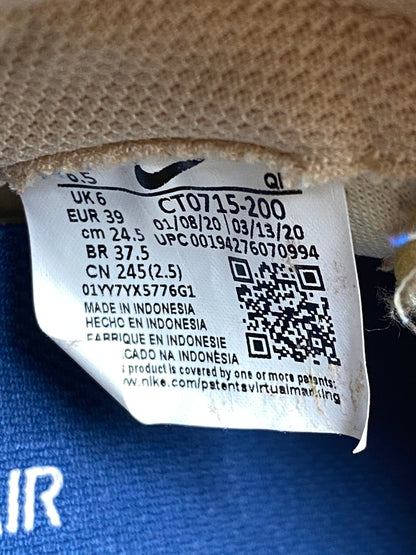 【中古品】【メンズ/レディース】 NIKE ナイキ SB ZOOM BLAZER MID PRM CT0715-200 ズーム ブレーザー ミッド プレミアム スニーカー 靴 160-261007-yn-01-min サイズ：24.5cm US6.5 カラー：SESAMI/MYSTIC NAVY-SAIL 万代Net店