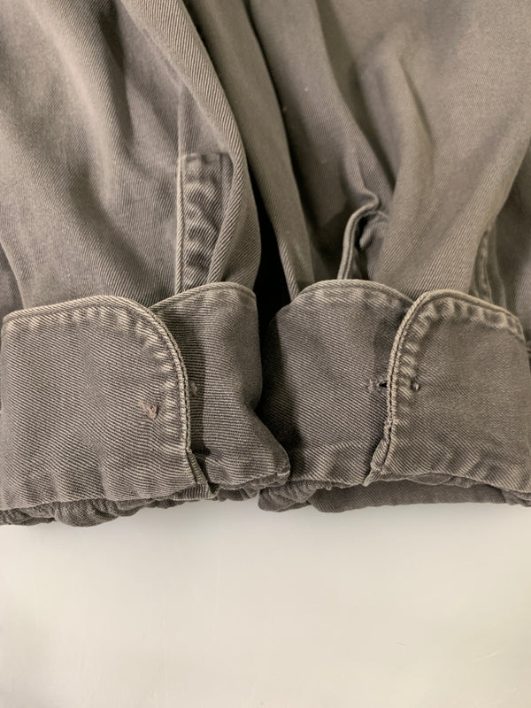 【中古品】【メンズ】 SEARS シアーズ L/S WORK SHIRT 50S～ マチ付き ロングスリーブ ワークシャツ メンズ トップス 長袖シャツ 50年代～ ヴィンテージ 146-261002-em-53-min カラー：グレー 万代Net店