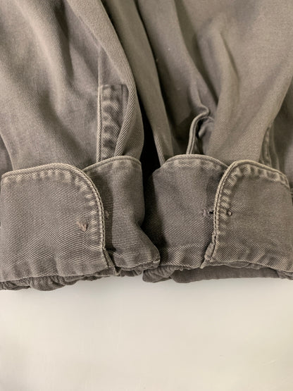 【中古品】【メンズ】 SEARS シアーズ L/S WORK SHIRT 50S～ マチ付き ロングスリーブ ワークシャツ メンズ トップス 長袖シャツ 50年代～ ヴィンテージ 146-261002-em-53-min カラー：グレー 万代Net店