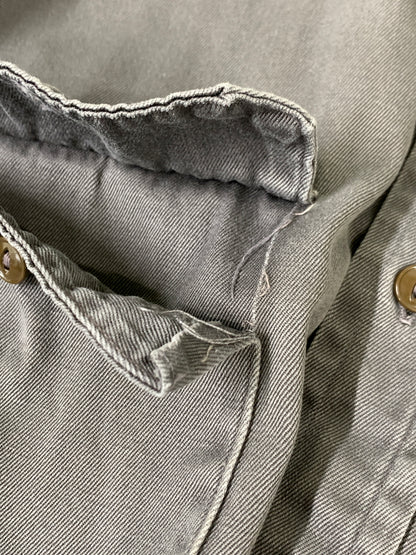 【中古品】【メンズ】 SEARS シアーズ L/S WORK SHIRT 50S～ マチ付き ロングスリーブ ワークシャツ メンズ トップス 長袖シャツ 50年代～ ヴィンテージ 146-261002-em-53-min カラー：グレー 万代Net店