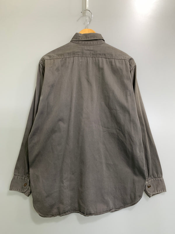 【中古品】【メンズ】 SEARS シアーズ L/S WORK SHIRT 50S～ マチ付き ロングスリーブ ワークシャツ メンズ トップス 長袖シャツ 50年代～ ヴィンテージ 146-261002-em-53-min カラー：グレー 万代Net店